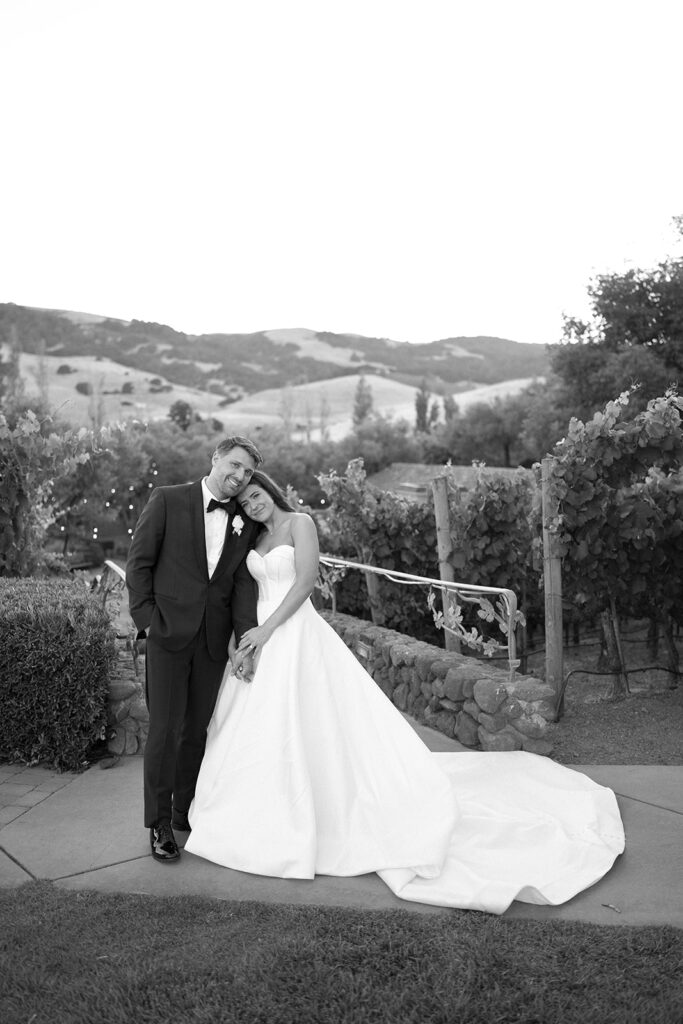wedding portraits at viansa winery in sonoma