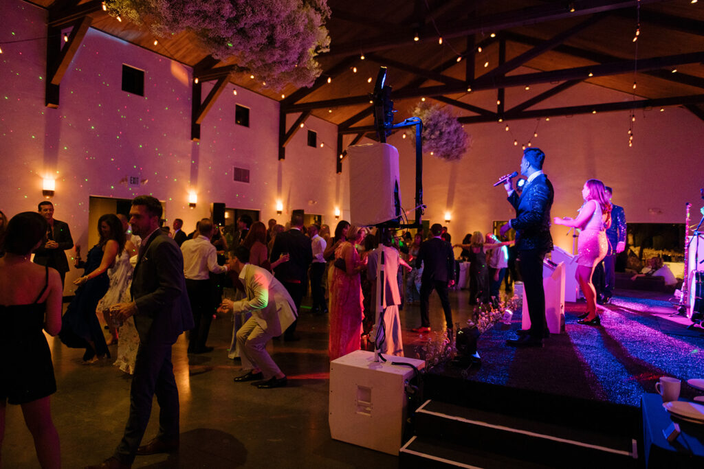 wedding reception at viansa winery
