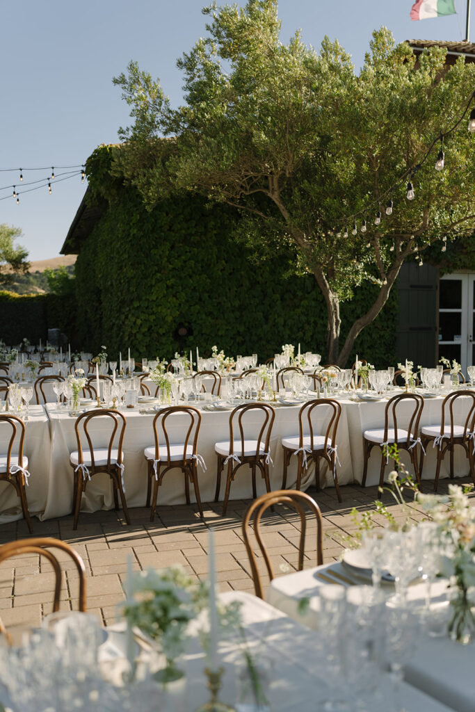 old world vintage tuscan inspired wedding in sonoma at viansa winery