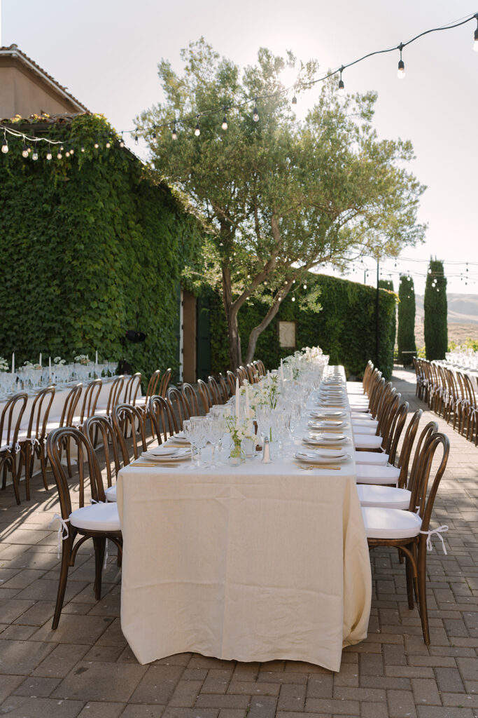 old world vintage tuscan inspired wedding in sonoma at viansa winery